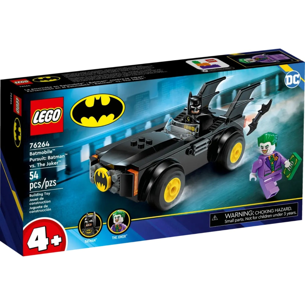Lego dc super heroes - batmobile achtervolging: batman vs. the joker constructiespeelgoed (76264)