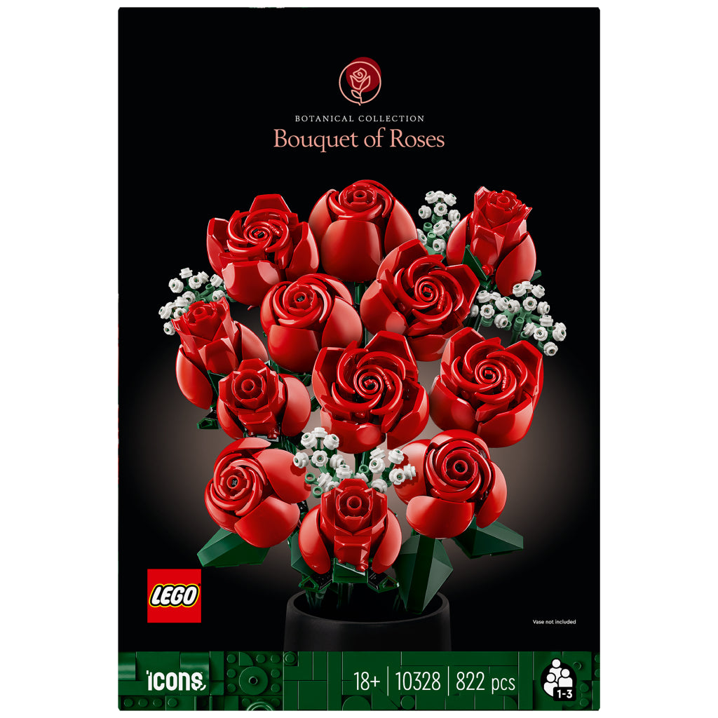 Lego icons 10328 botanical rozenboeket