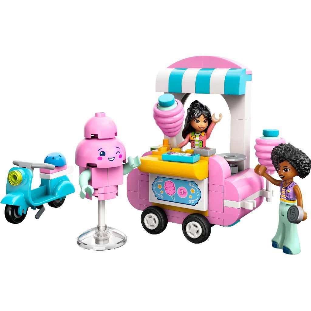Lego friends 42643 suikerspinkraam en scooter