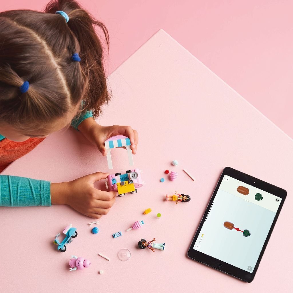 Lego Friends suikerspinnen kraam met scooter - 42643