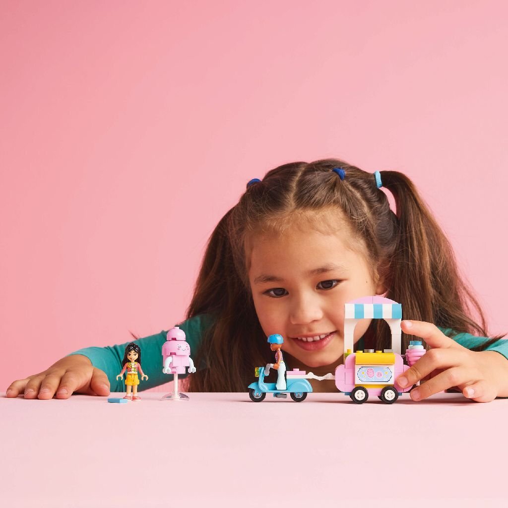 Lego Friends suikerspinnen kraam met scooter - 42643