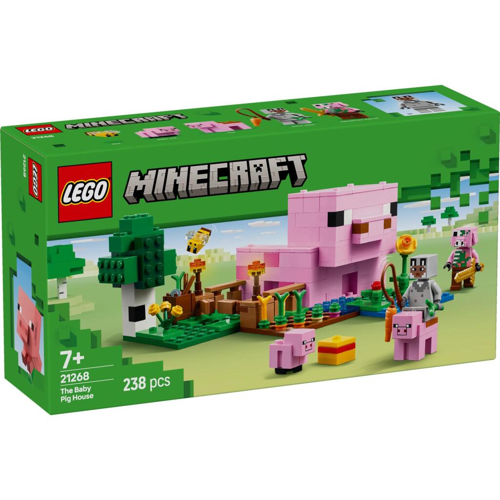 Lego 21268 minecraft het huis van het bigtje