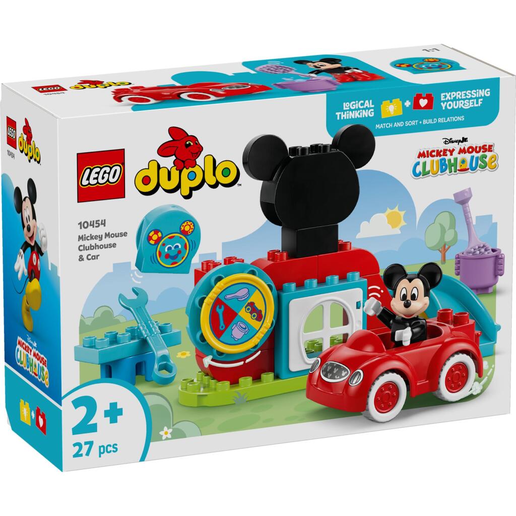 Lego duplo 10454 disney mickey mouse clubhuis en auto
