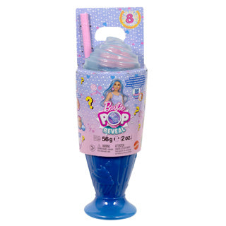 Barbie pop reveal sweet treats series blue