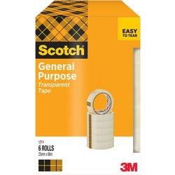 Plakband scotch polypropeen transparant