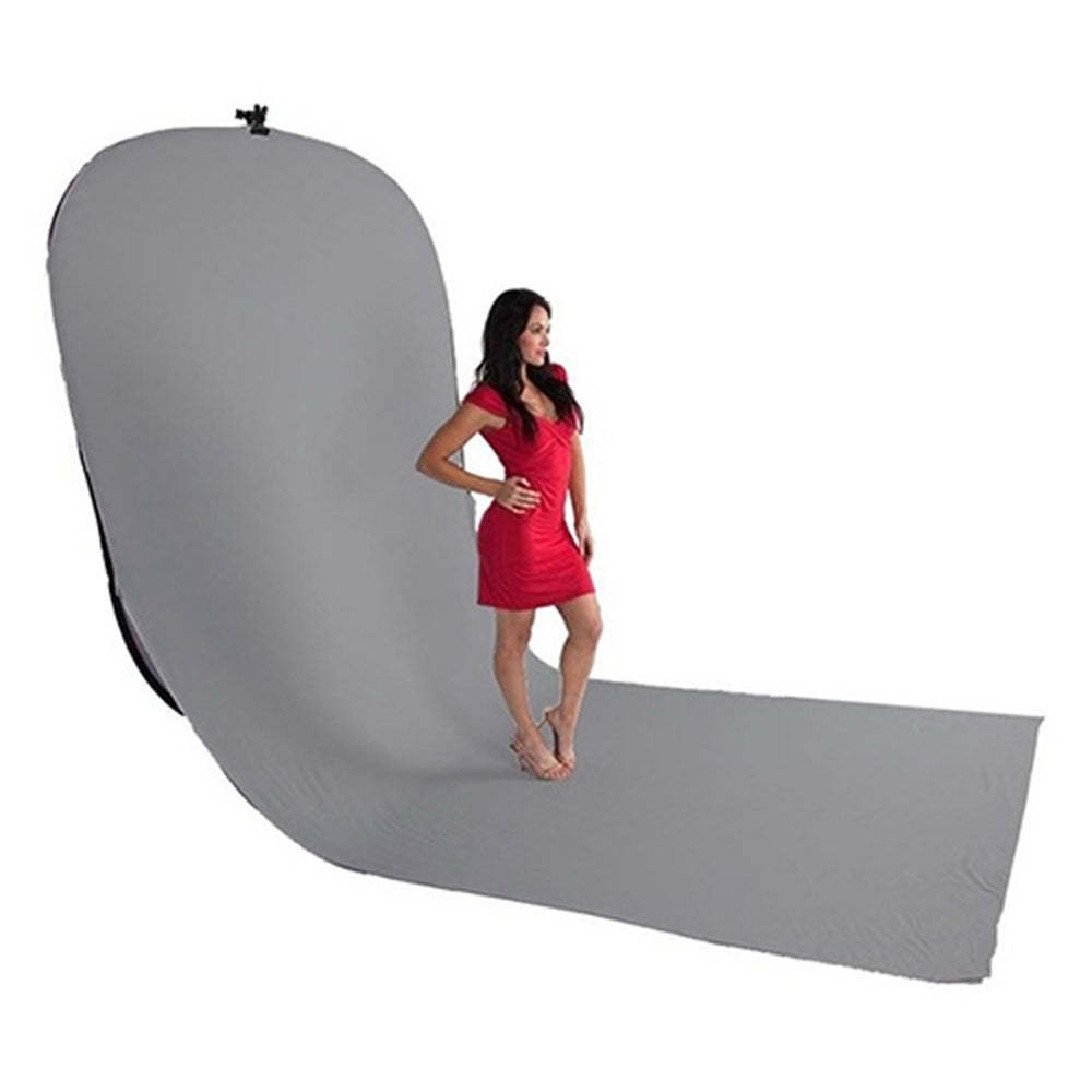 StudioKing Achtergrondbord BBT-03-10 Grijs Groen 400x150 cm