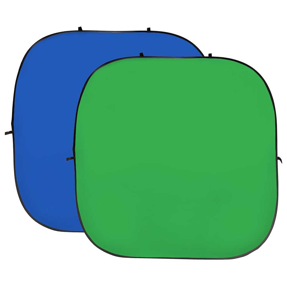StudioKing Achtergrondbord Groen Blauw 240x240 cm