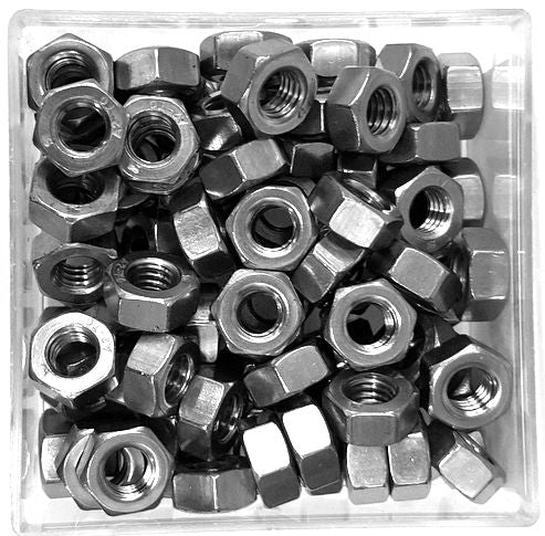 Bofix moer m6 RVS 100 stuks 221306