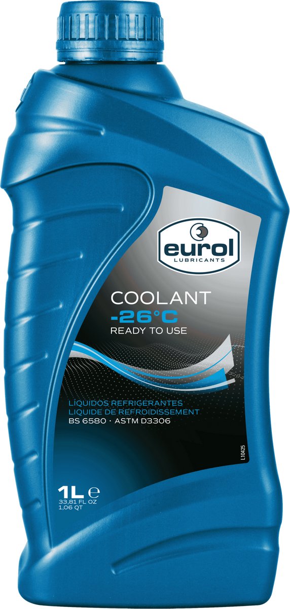 Liquide de refroidissement Eurol -26 degrés (1 litre)
