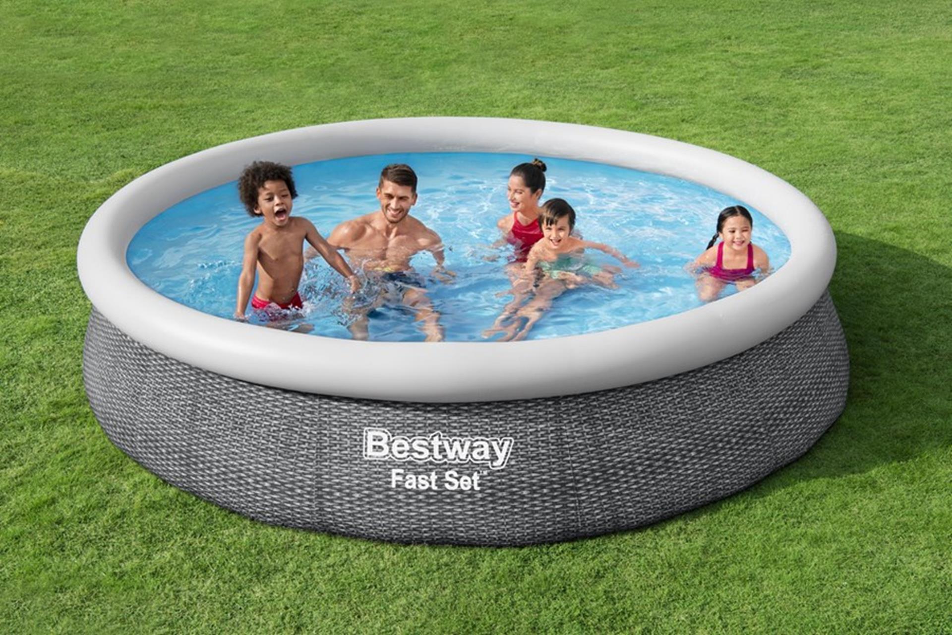 Bestway fastset zwembad 366x76cm met filterpomp