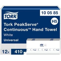 Tork 100585 peakserve continue handdoek paper circle 1-laags wit h5 universal (100585)