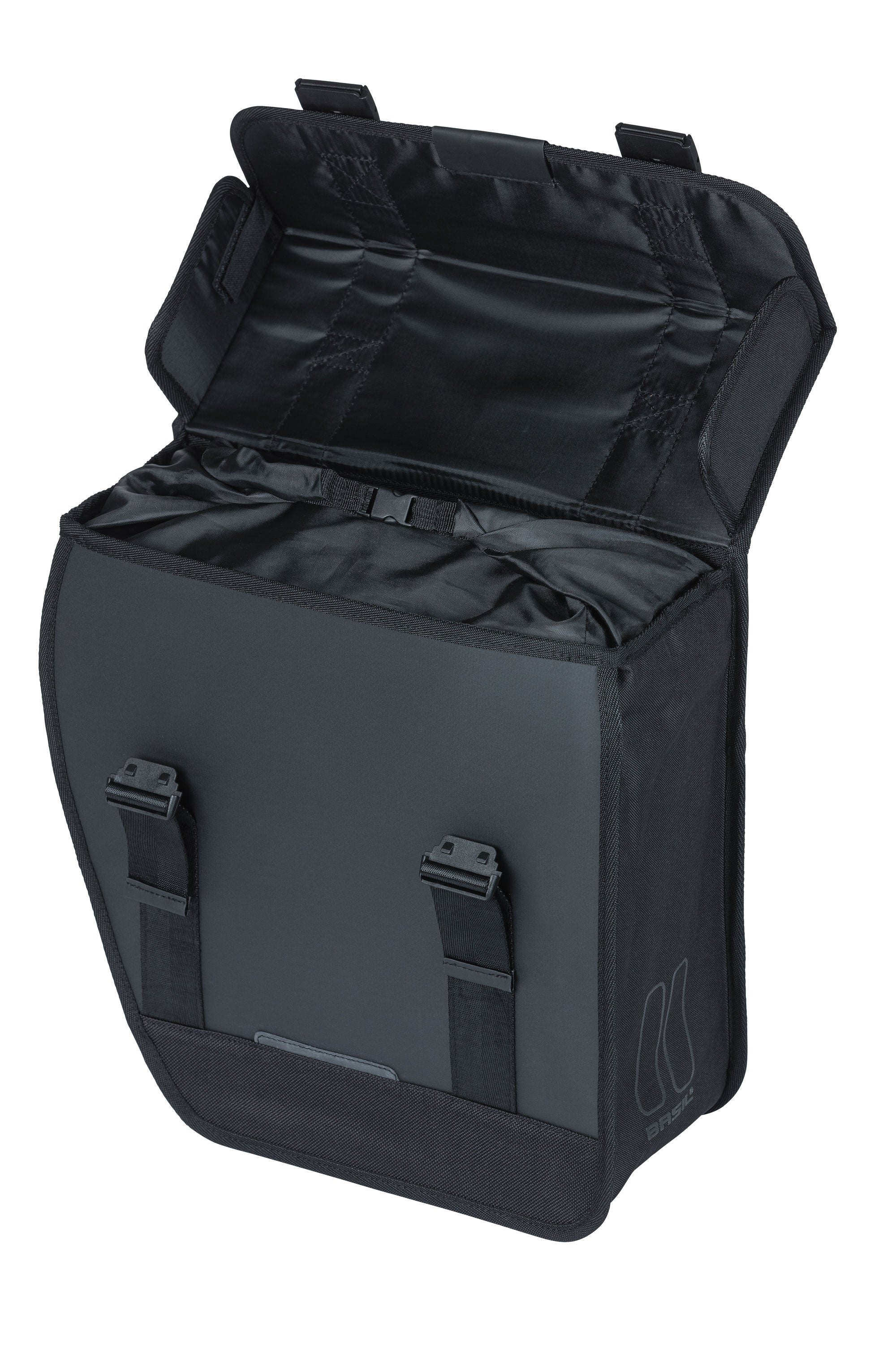 Basil Tour Links - Enkele Fietstas Zwart