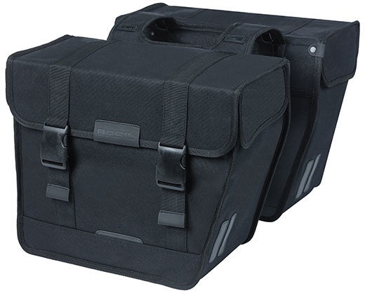 Basil Kavan Eco Classic 46L Sacoche double arrondie noir