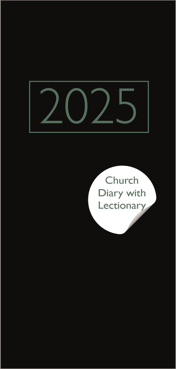 Church pocket book diary with lectionary 2025