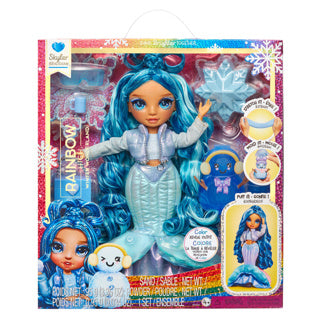 Rainbow hoge winterwonderland pop - skyler blauw