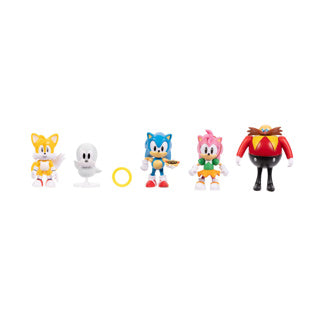 Sonische figuur 6,5 cm golf 19 assorti