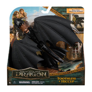How to train your dragon dragon and viking toothless hiccup | 2 stuks