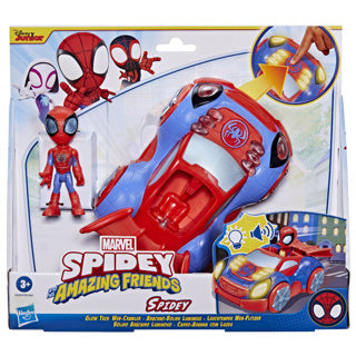 Marvel Spidey en zijn geweldige vrienden Glow Tech Web-Crawler en Spidey Actiefiguur
