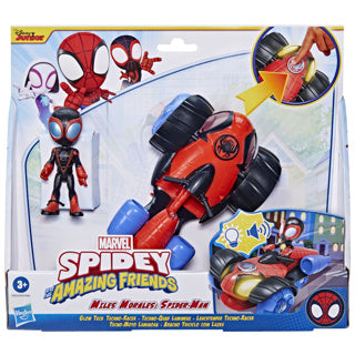Marvel Spidey en zijn geweldige vrienden Glow Tech Web-Crawler en Spidey Actiefiguur