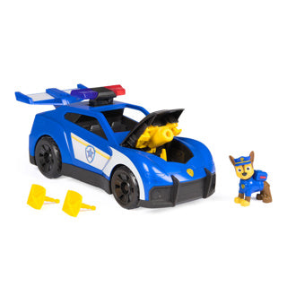 Paw patrol search rescue vehicle chase police