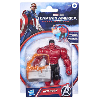 Marvel Avengers 10 cm Captain America Deluxe Red Hulk-film
