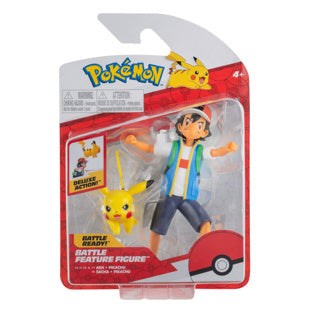 Pokémon battle figuur sterren as pikachu 12 cm