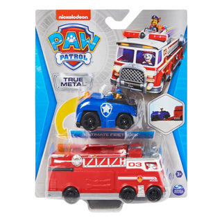 Spinmaster Paw Patrol echte metalen brandweerwagen teamvoertuig