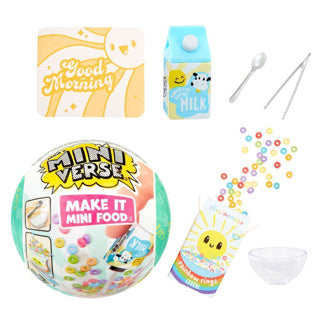 Mga's miniverse serie gerechten café