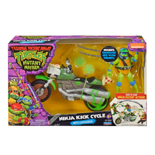 Hoppe Ninja Turtles filmvoertuig met diverse figuren