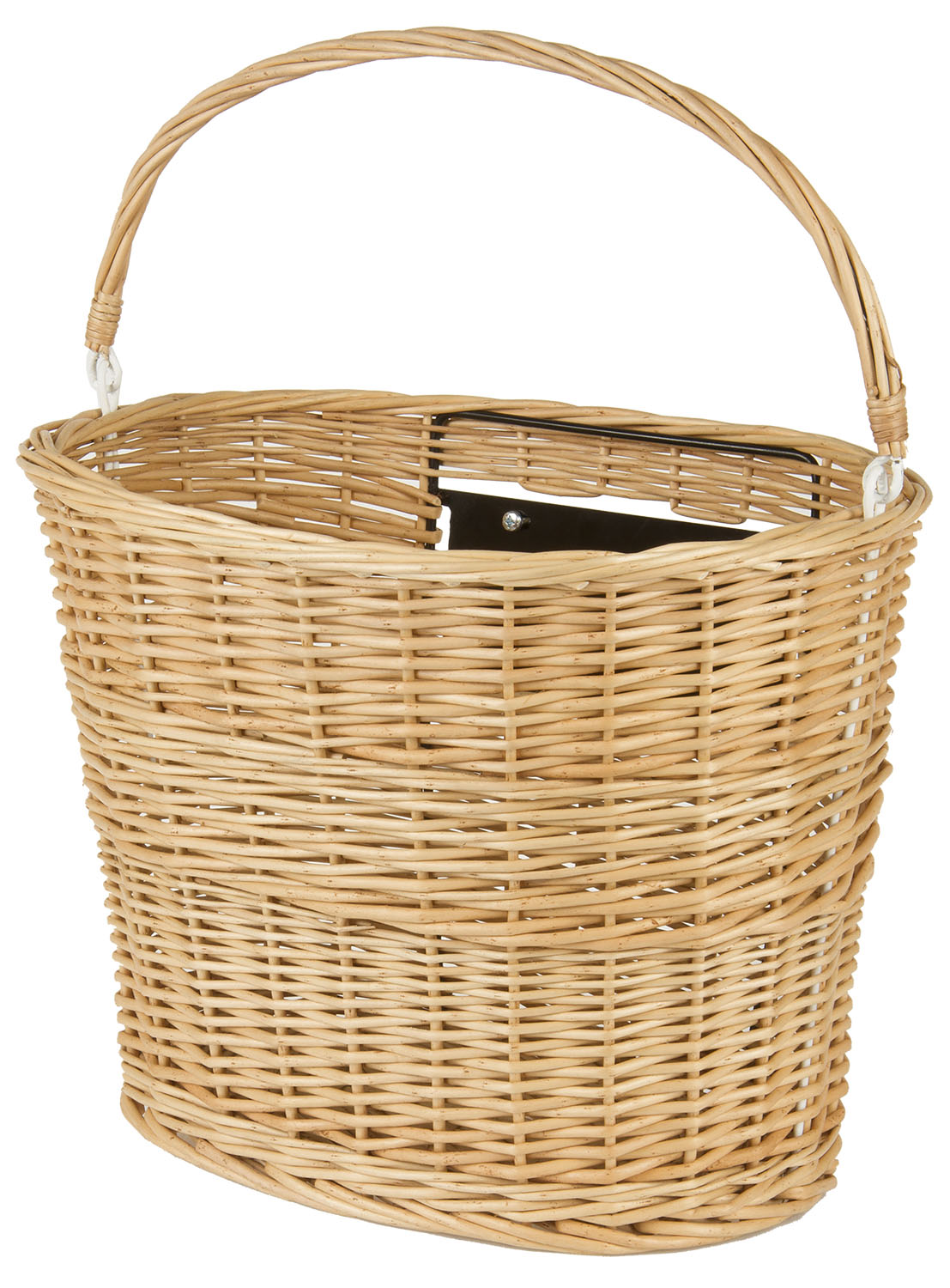 Rieten fietsmand M-Wave Eco - afneembaar