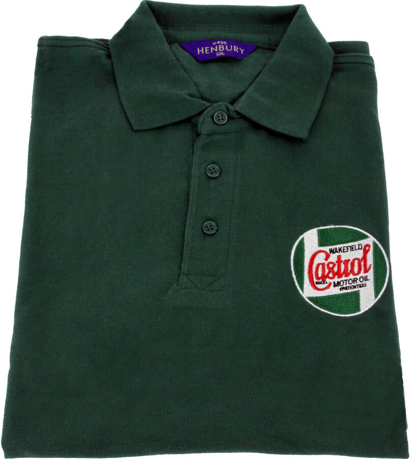 Castrol klassiek poloshirt poloshirt classic green gr. m 48