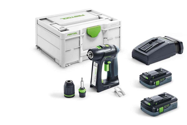 Festool accu schroefboormachine c18 hpc 4.0 i-plus