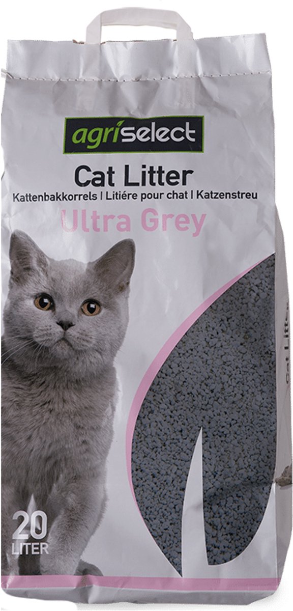 Agriselect ultra grey kattenbakvulling