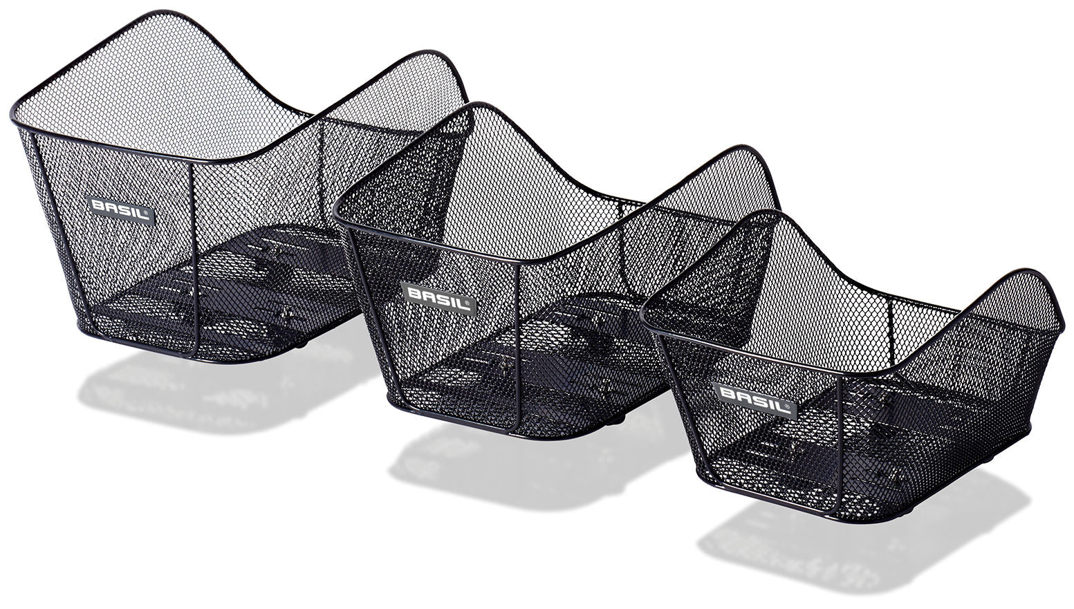 Panier arrière Basilic | Acier | Noir | Système WSL