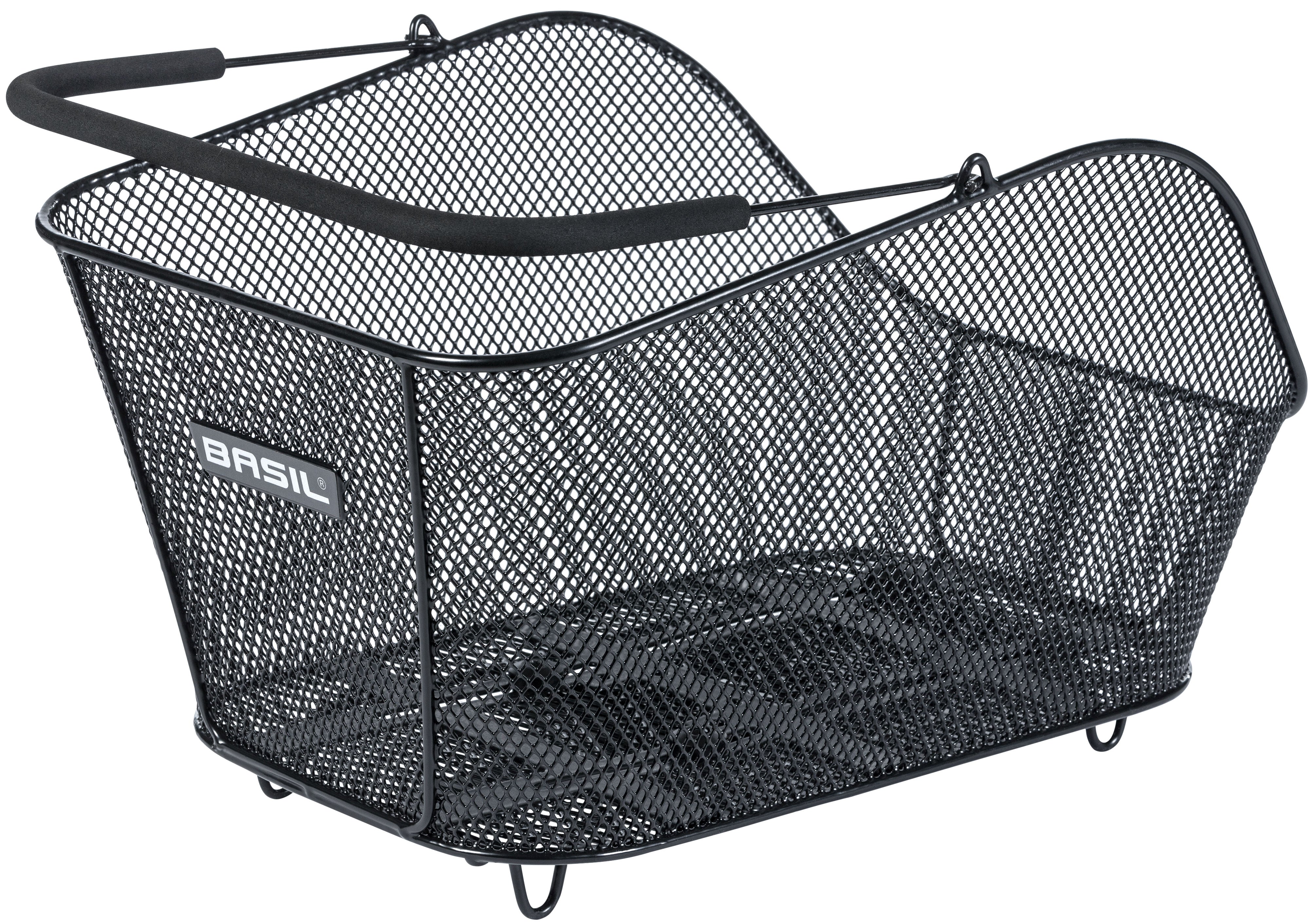 Fietsmand Basil Icon M MIK 40 x 33 x 25 cm - zwart