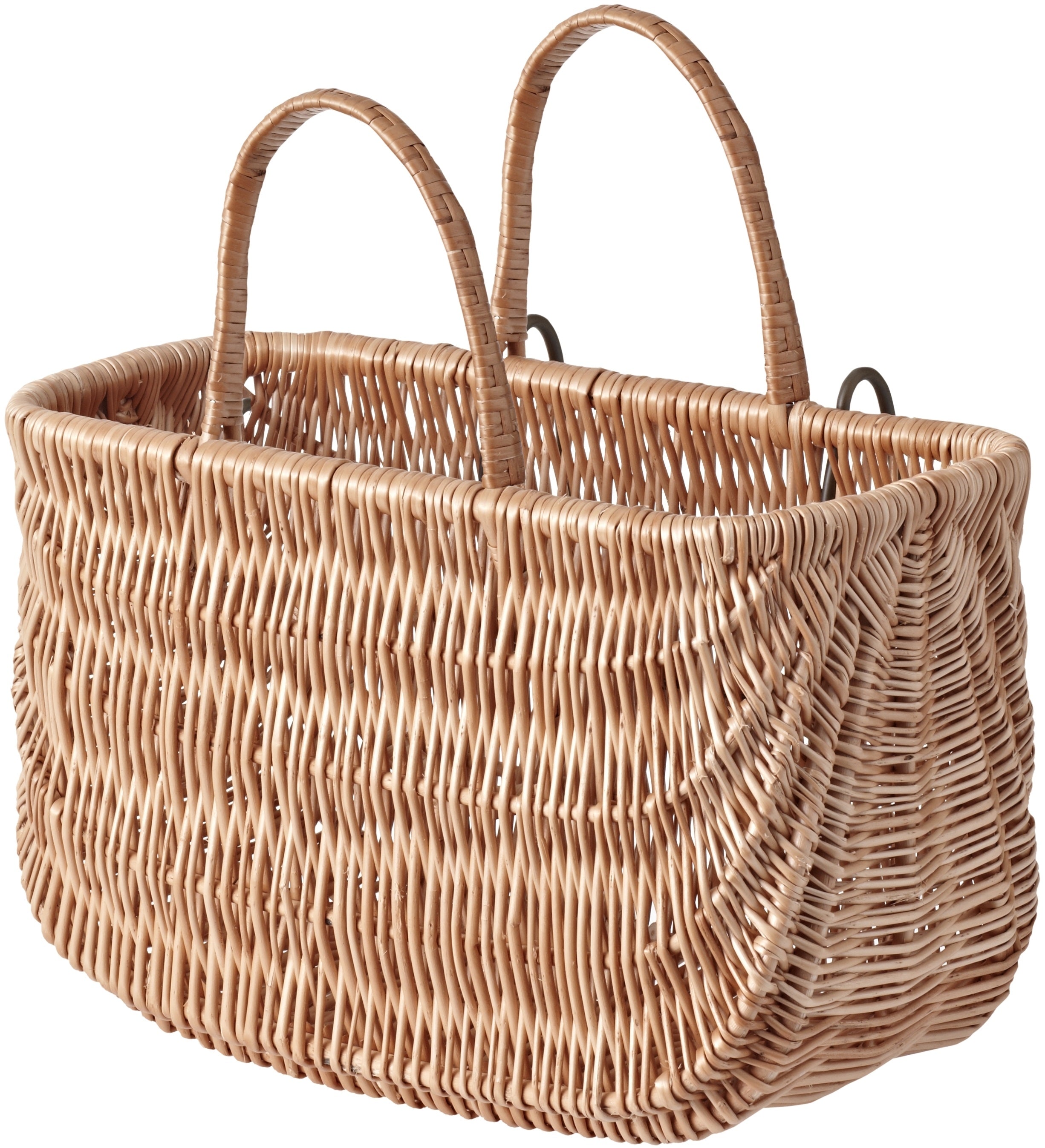 Panier à vélo Basil Swing 42 x 20 x 26 cm - laqué naturel