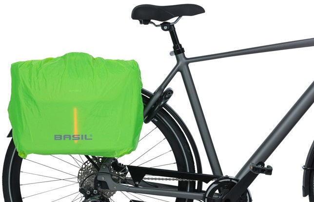 Basil B-Safe Commuter Nordlicht - laptoptas - 17 liter - olijfgroen