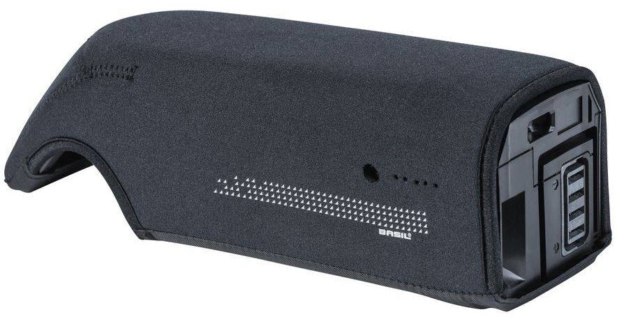 Neopreen schoffels Basil frameaccu voor Shimano Steps - zwart