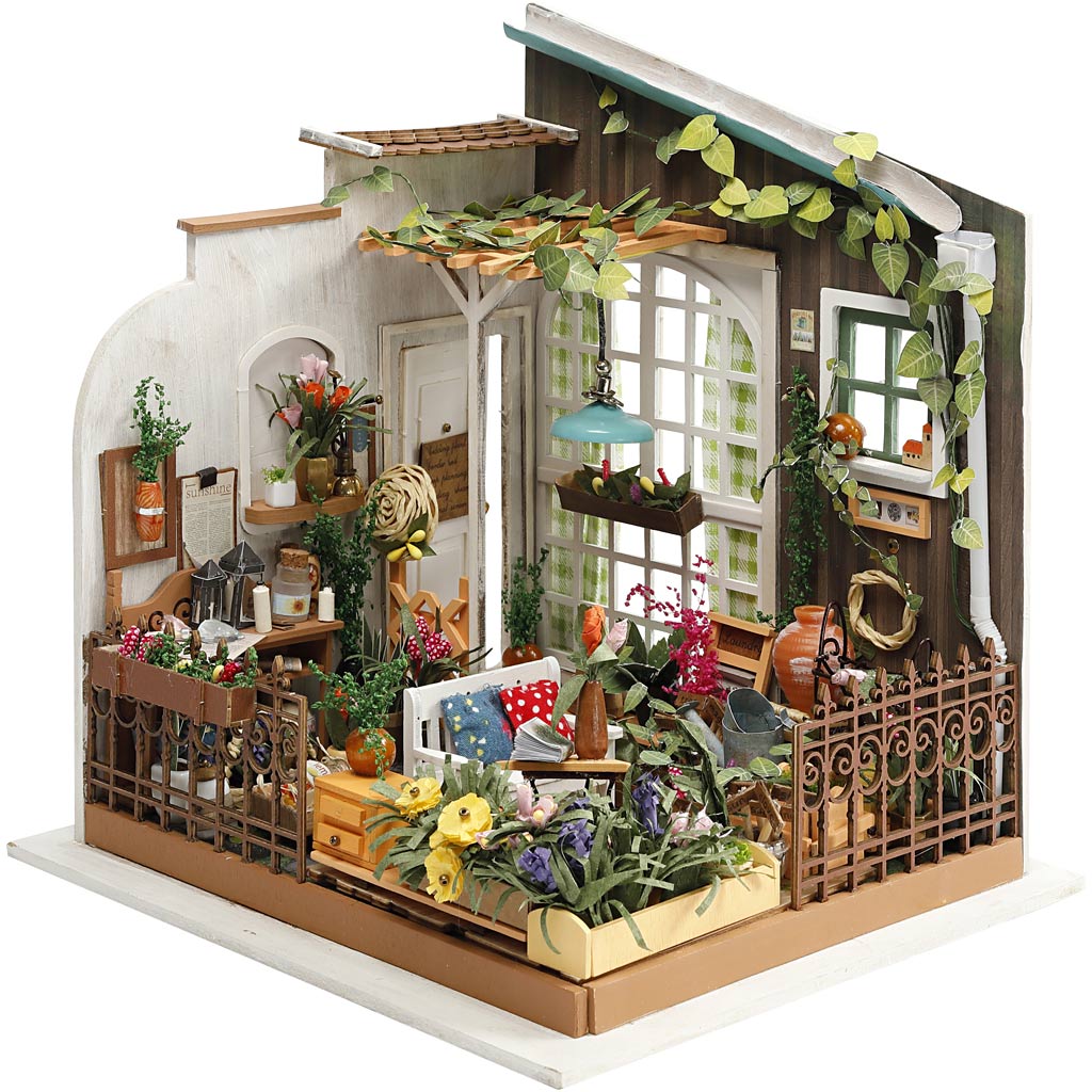 Creatief bedrijf diy miniatuur kamer tuin knutselset