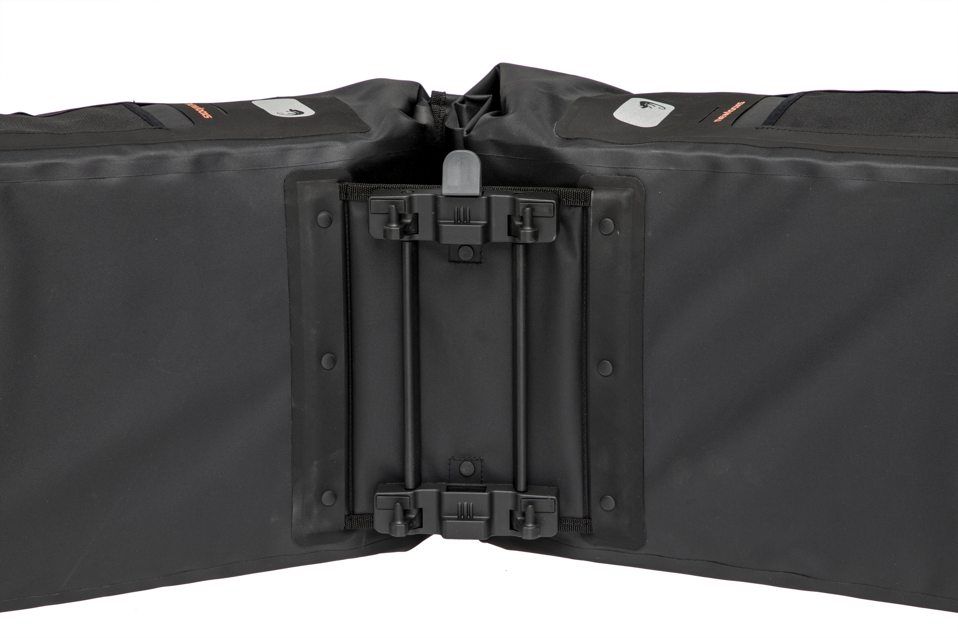 New Looxs fietstas dubbel Varo zwart Racktime