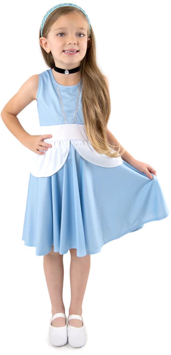 Little adventures - cinderella twirl jurk – maat 98-110