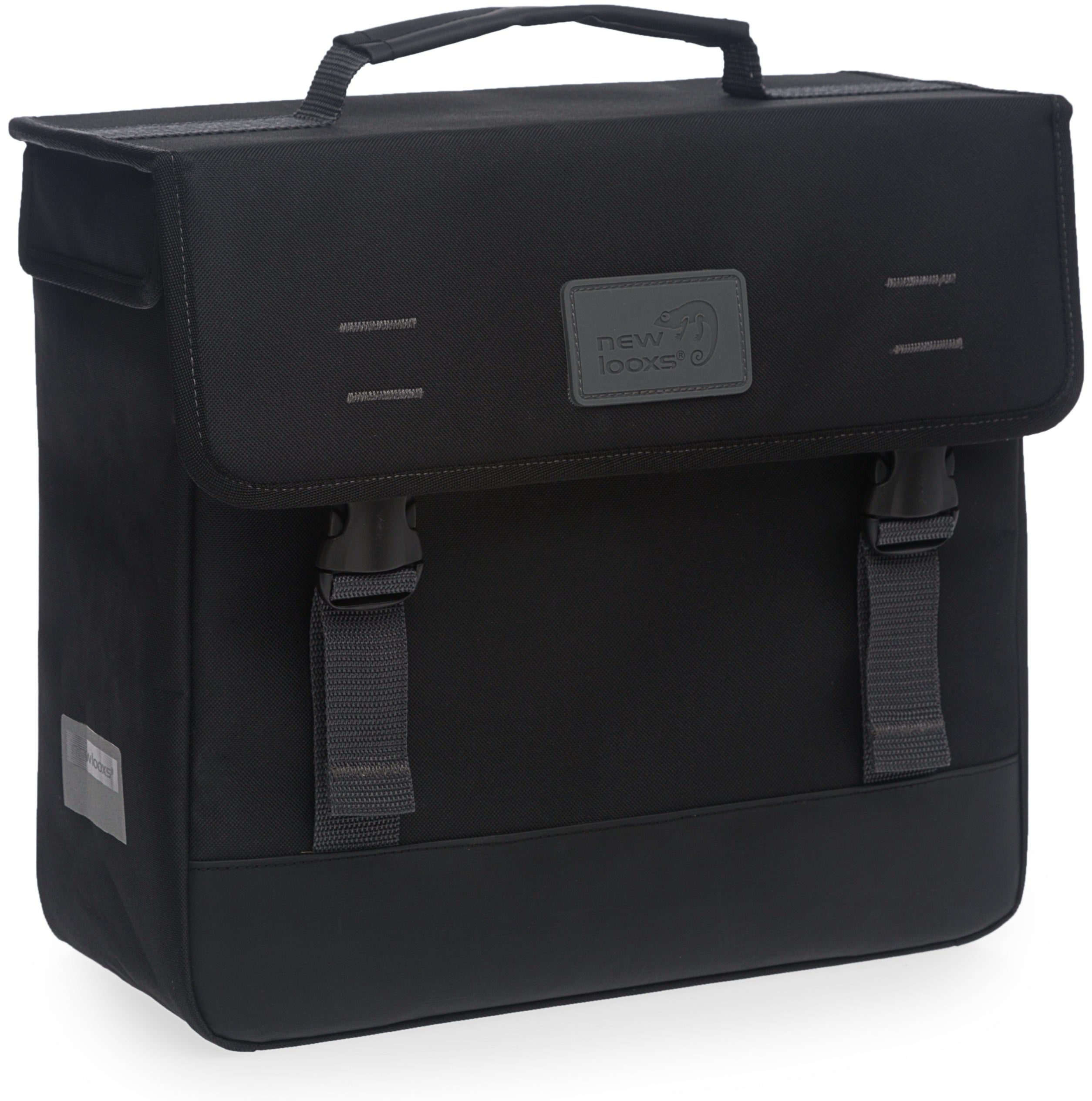 New Looxs Origin Enkele Fietstas - Zwart - Waterafstotend - 1,23 kg