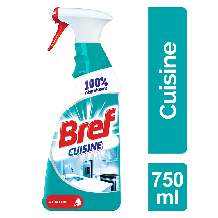 Bref 1056532 - keuken spray 750ml | 4 stuks