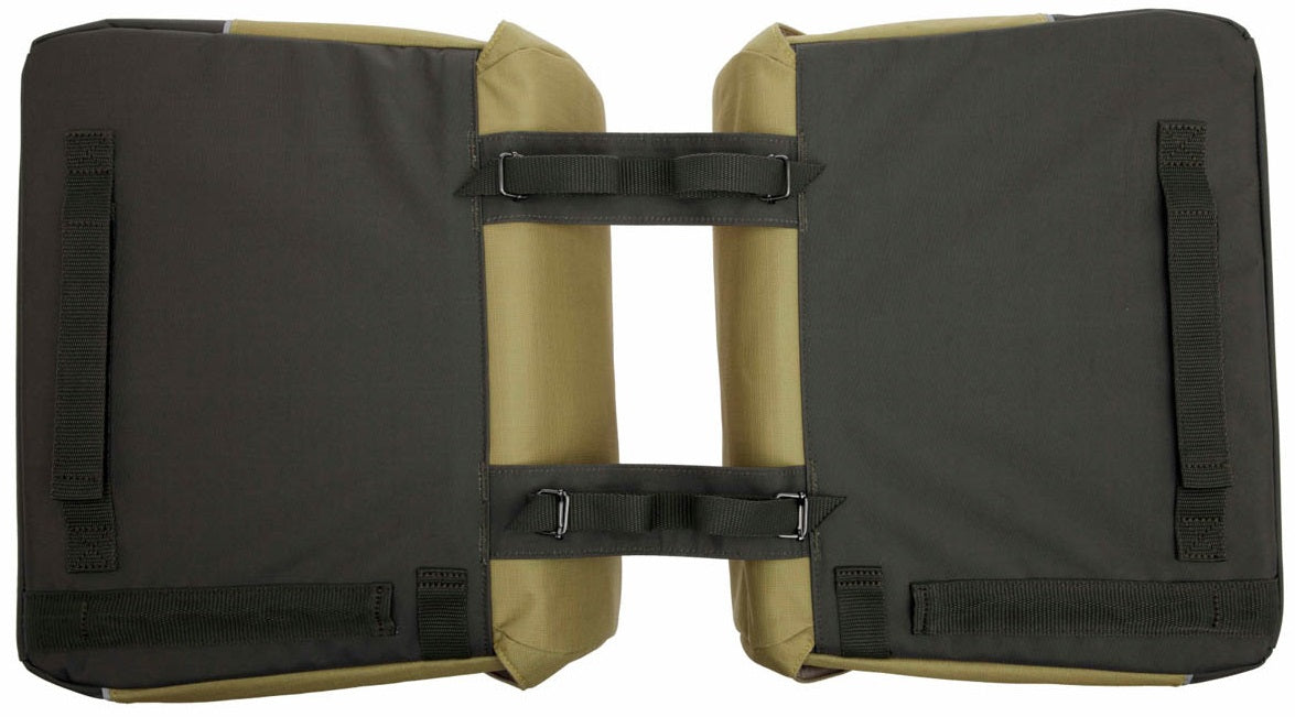 Nieuwe tas looxs joli dubbel | Oslo | olijfgroen geel | 37l