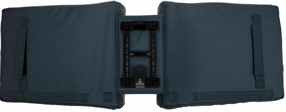 Nieuw tas looxs tulum mik dubbel grijs groen | 32l