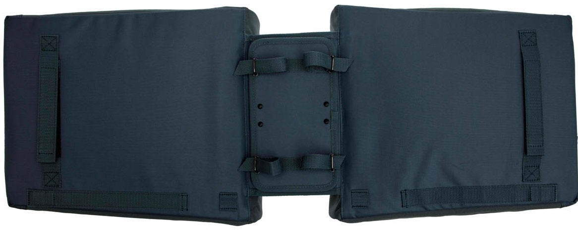 New tas looxs tulum afneembaar dubbel grijs groen | 32l