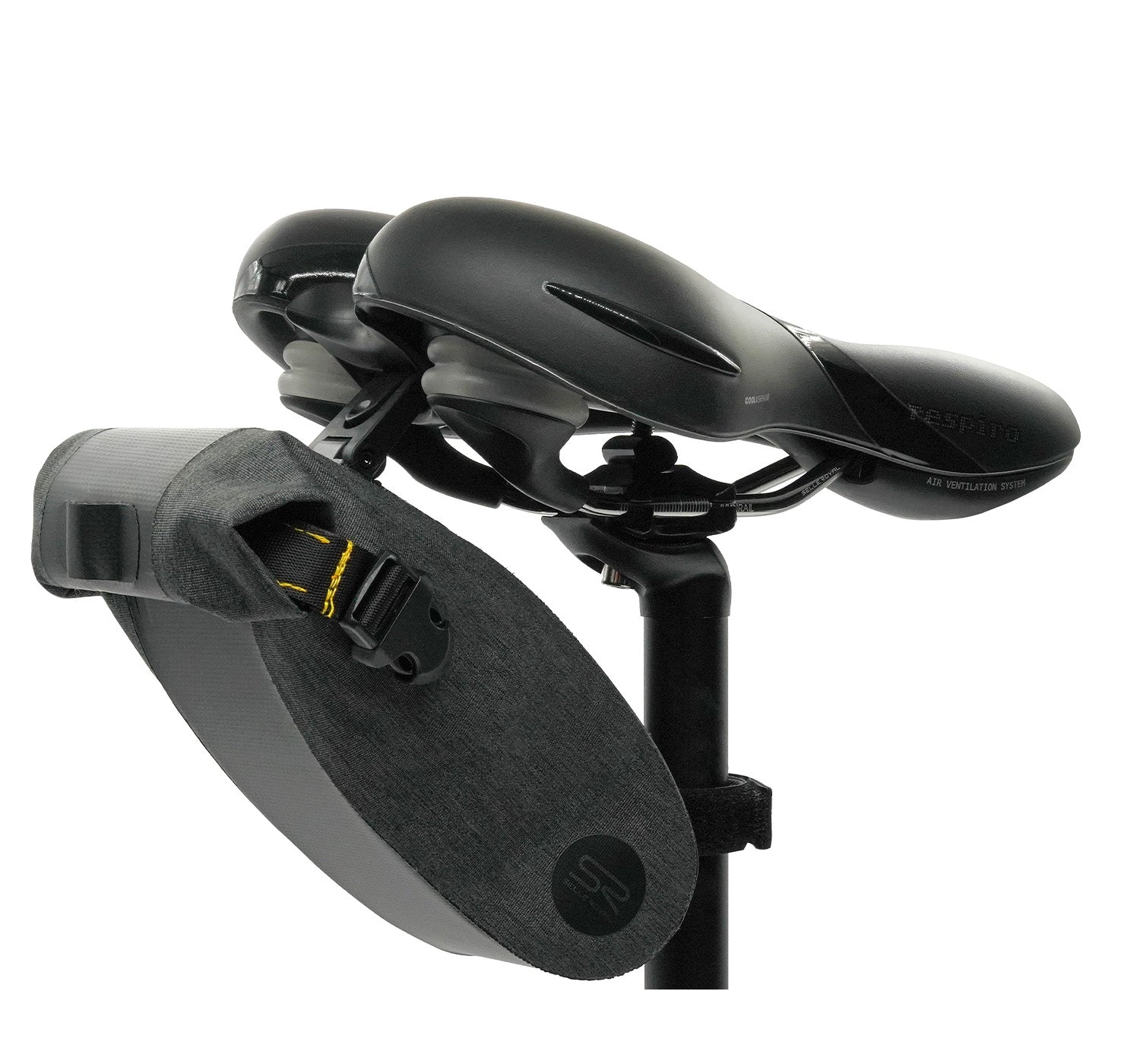 Selle Royal Zadeltas Large - Waterbestendig, 2L, unisex, zwart