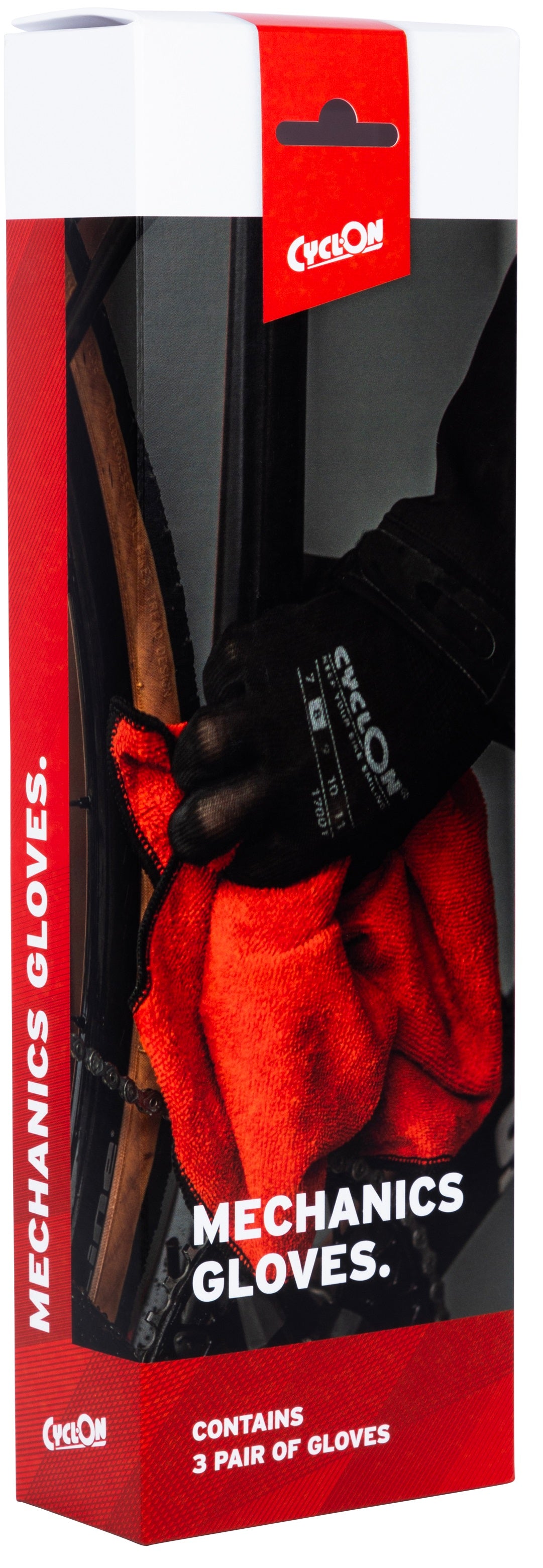 Cyclon montagehandschoenen m9 nylon pu zwart groen (20pr)