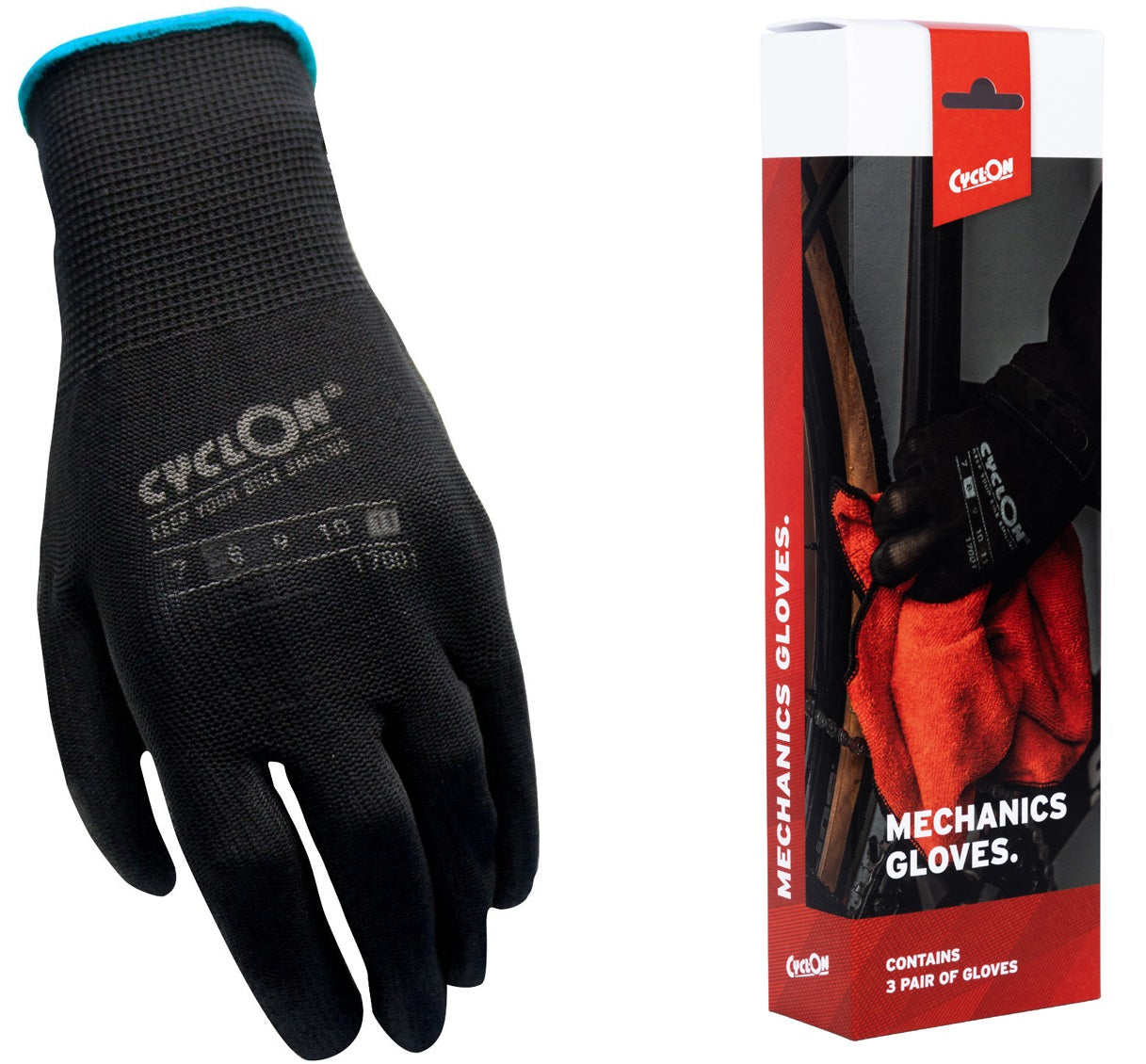 Cyclon montagehandschoenen m11 - blauw (20 paar)