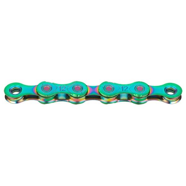 Sram ketting kmc x12 gewaxt 126 schakels - aurora groen